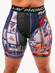 Times Square Unisex Compression Short