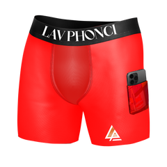 Red Compression Short